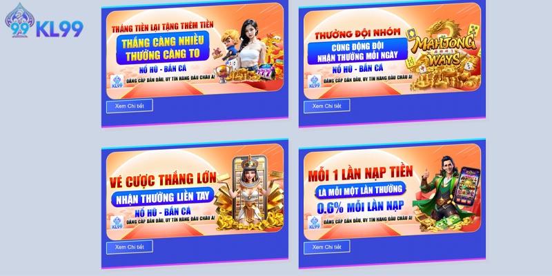 Nhà cái Kl99 uy tín tặng ưu đãi hấp dẫn